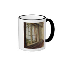View of the Elbe through a Window, 1838 Mug