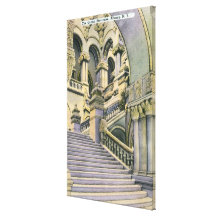 View of the Grand Staircase Gallery Wrap Canvas