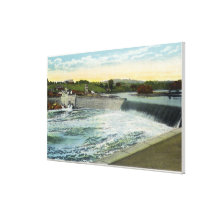 View of the Libby-Dingleys Dam Canvas Prints