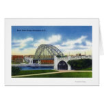 View of the Notre Dame Bridge Greeting Cards