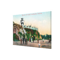 View of the Parapet at Sutro Heights # 2 Stretched Canvas Print