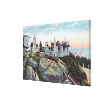 View of the Parapet at Sutro Heights Canvas Prints