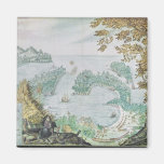 View of the Port of Acapulco Fridge Magnet