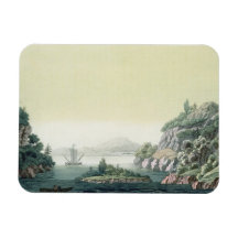 View of the Potomac river near Mount Vernon (colou Magnets