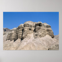 View of the Qumran Caves Print
