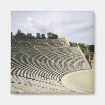 View of the theatre, c.360 BC Refrigerator Magnet