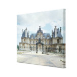 View of the West facade of Chateau de Maisons Stretched Canvas Prints