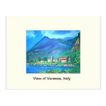 View of Varenna Postcard