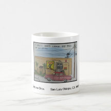 Views of San Luis Obispo, CA, Cattaneo Bros. Mug