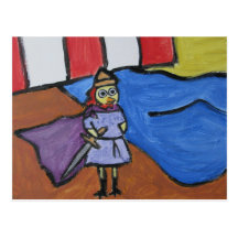 Viking Chicken Post Cards