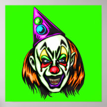 Vile Evil Clown Posters