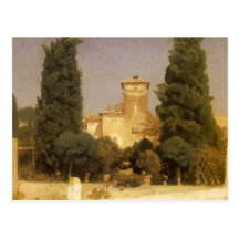 Villa Malta, Rome, Leighton, Vintage Victorian Art Post Cards