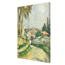 Village Road, 1879-82 (oil on canvas) canvas prints