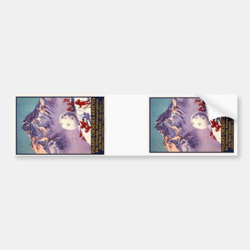 Villars Chesieres Arveyes Bumper Stickers