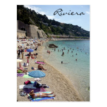 villefranche riviera postcards