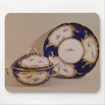Vincennes bowl and stand, c.1745 mousepad