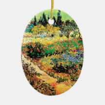 Vincent van Gogh flowering gardens Ornament