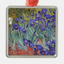 Vincent van Gogh Irises Painting Artwork Art Print Ornaments
