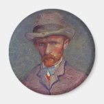 Vincent Van Gogh Self Portrait Suit Magnet