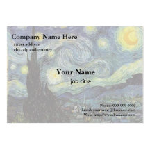 Vincent van Gogh, Starry Night Business Card