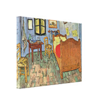 Vincent van Gogh - Vincents Bedroom in Arles Stretched Canvas Prints
