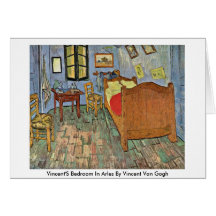 Vincent'S Bedroom In Arles By Vincent Van Gogh Cards