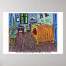 Vincent'S Bedroom In Arles By Vincent Van Gogh Posters
