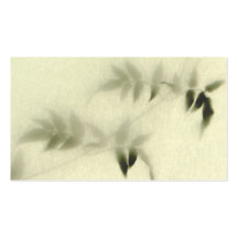 vine and leaves business card