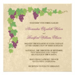 Vineyard Square Wedding Invitation (Parchment)