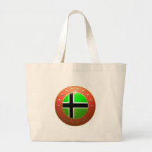 Vinland Flag shield Canvas Bag