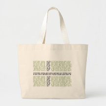 Vinland Flag w Runes - Tote Bag (L)