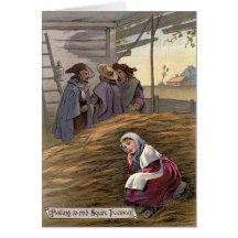 Vintage 1885 Goody Two Shoes Squire Greeting Card