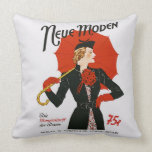 Vintage 1930s German Magazine Cover Neue Moden pillows