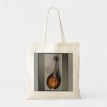 Vintage 1930's Mandolin Tote Bag