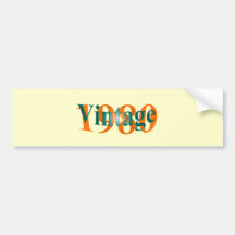 Vintage 1980 bumper stickers