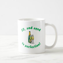 Vintage 50th Birthday Gift Mug