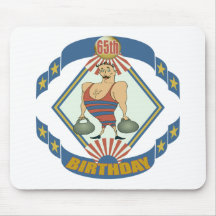 Vintage 65th Birthday Gifts Mouse Pad