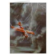 Vintage Aircraft Card