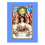 Vintage Americana Image on T shirts, Mugs, More Postcard