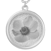 Vintage Anemone Necklace