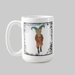 Vintage Aoudad Art Mug mugs