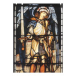 Vintage Archangel, Saint Michael by Burne Jones Custom Invites