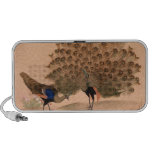 Vintage Asian Peacock iPhone Speakers