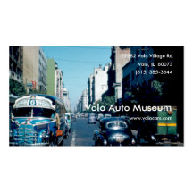 Vintage Auto Museum Business Cards