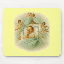Vintage Baby & Cherubs Mouse Mats