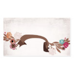 Vintage banner Business Card