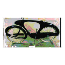 vintage Bicycle Customized Photo Card