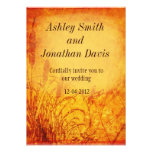 Vintage blossoms 2 personalized invitations