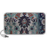 Vintage Blue and White Ottoman tile design Speakers