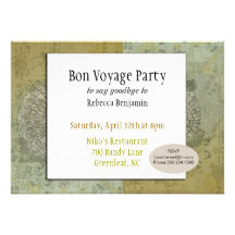 Vintage Book Cover Invitation